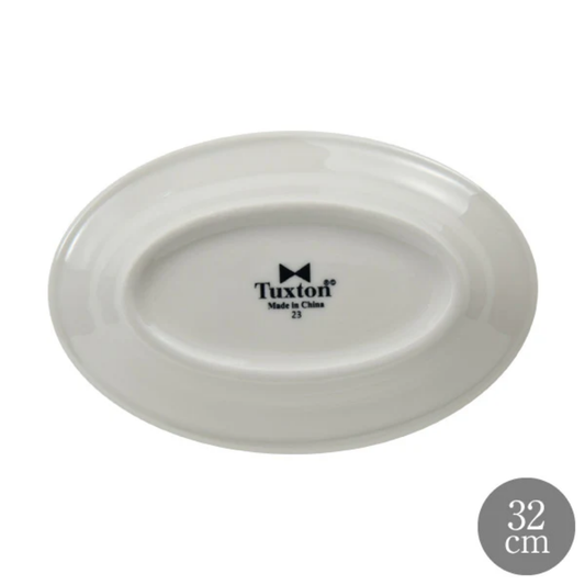 Tuxton タクストン Green Bay 32cm オーバルプレート グリーンベイ