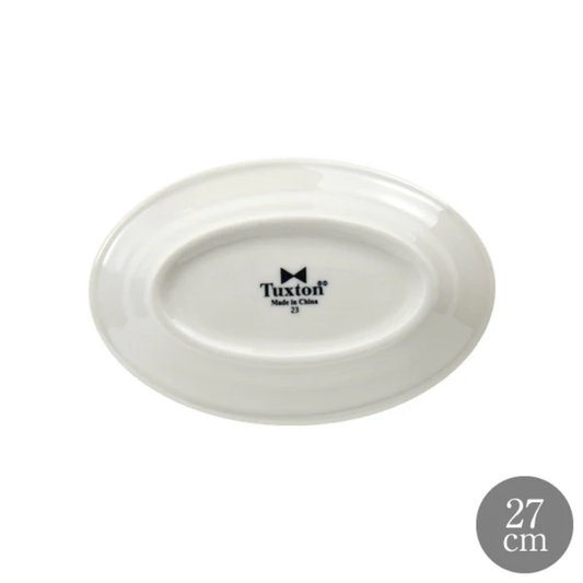 Tuxton タクストン Green Bay 27cm オーバルプレート グリーンベイ