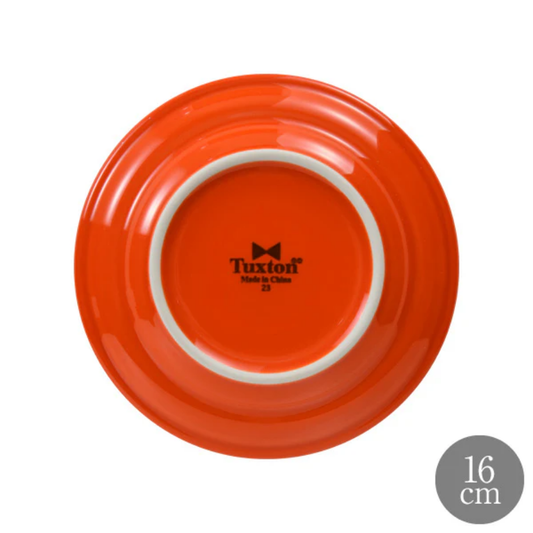Tuxton タクストン Concentrix オレンジパパイヤ 16cm ブレッドプレート コンセントリクス