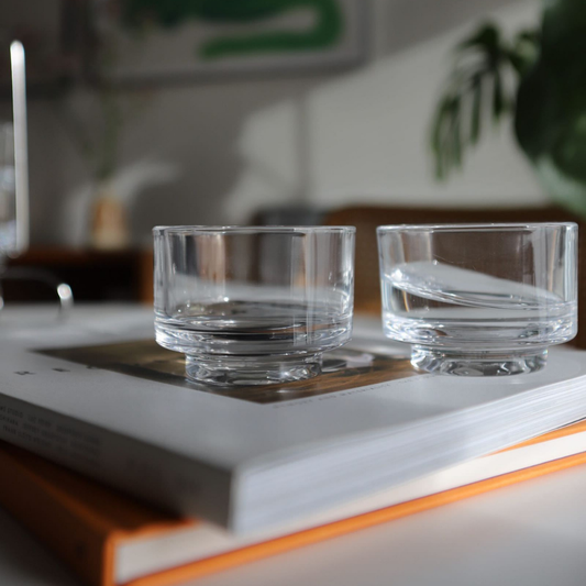 Short Tumbler 2P / Clear