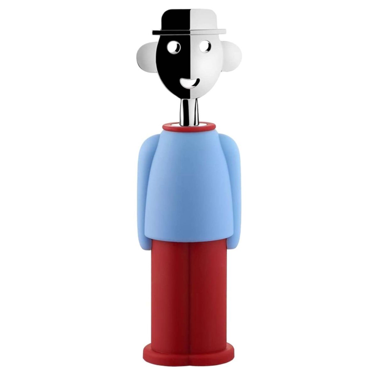 ALESSI ALESSANDRO M. ワインオープナー ライトブルー×レッド