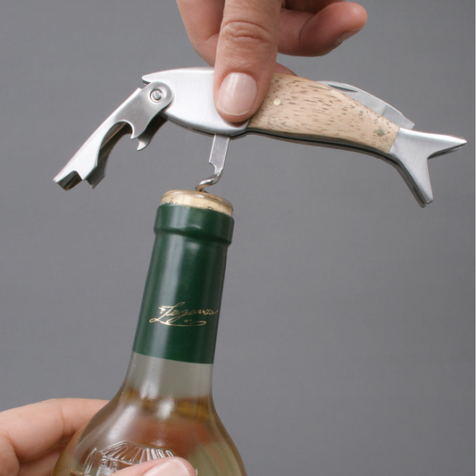Fish Corkscrew "Light wood"
