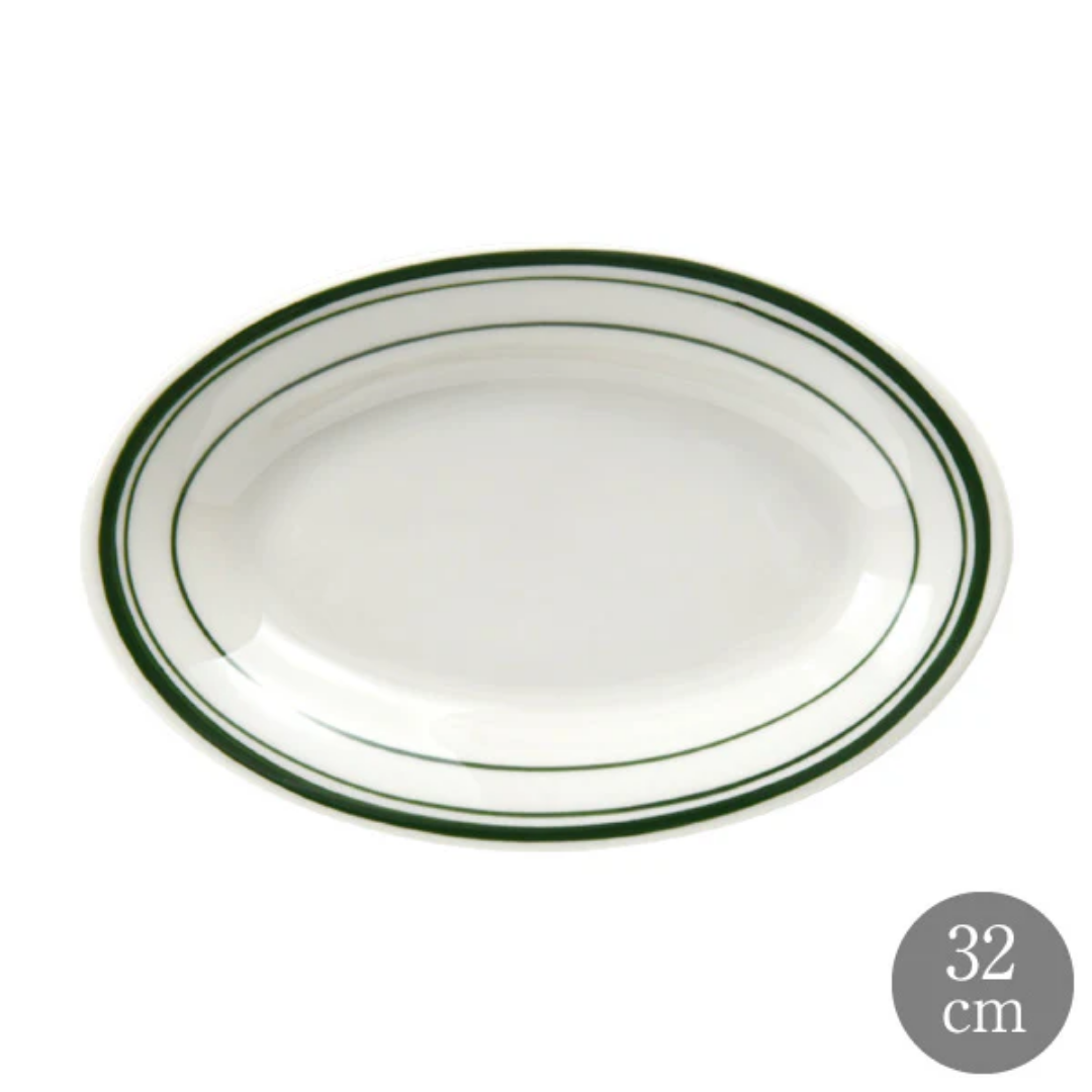 Green Bay 32cm  Oval Plate