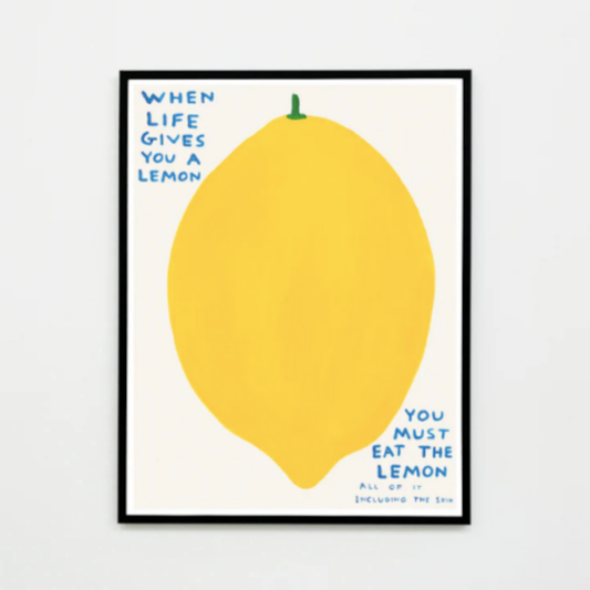 When Life Gives You A Lemon