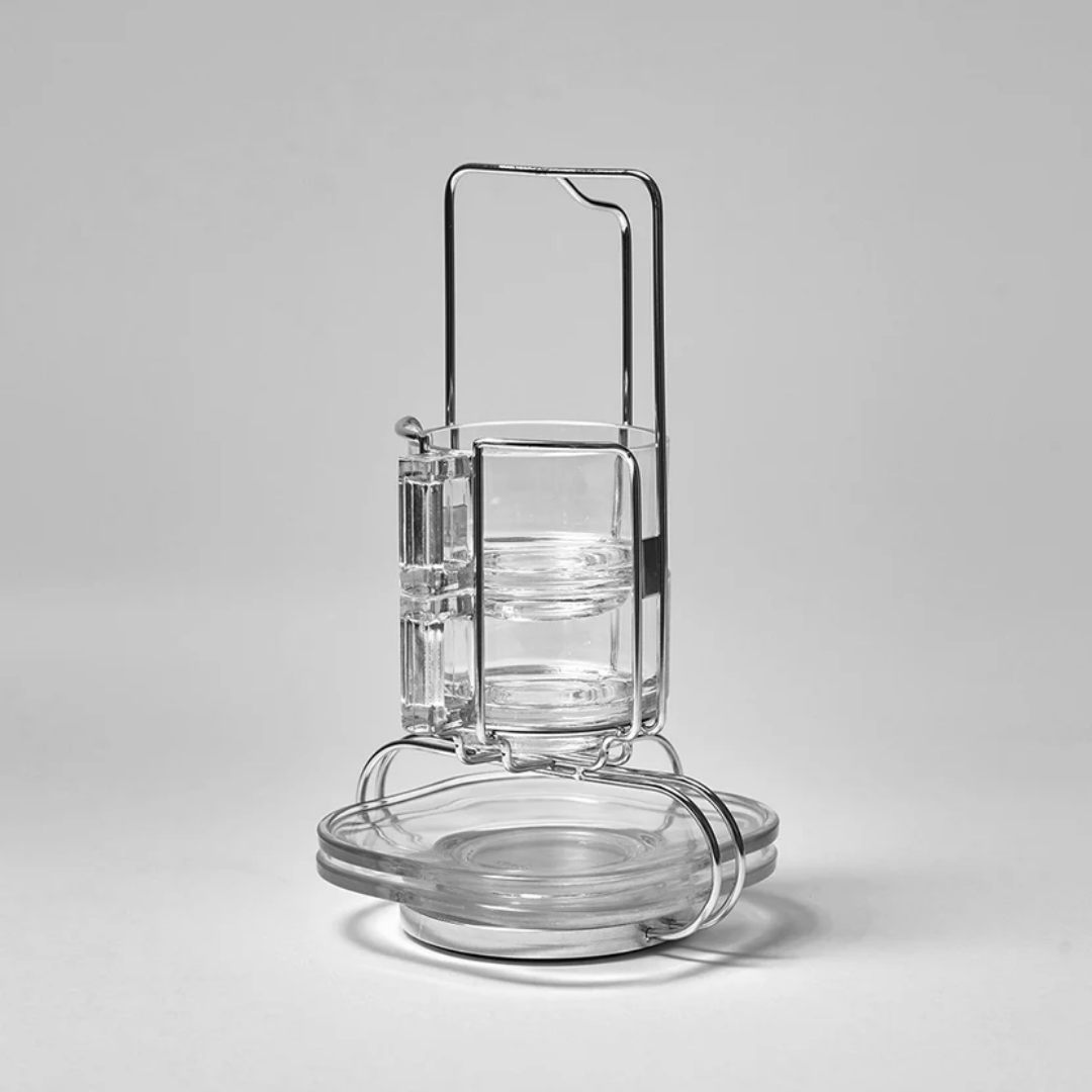 Cup and Saucer/Clear