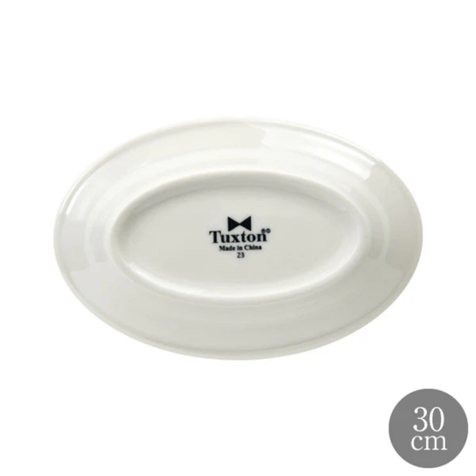 Tuxton タクストン Green Bay 30cm オーバルプレート グリーンベイ