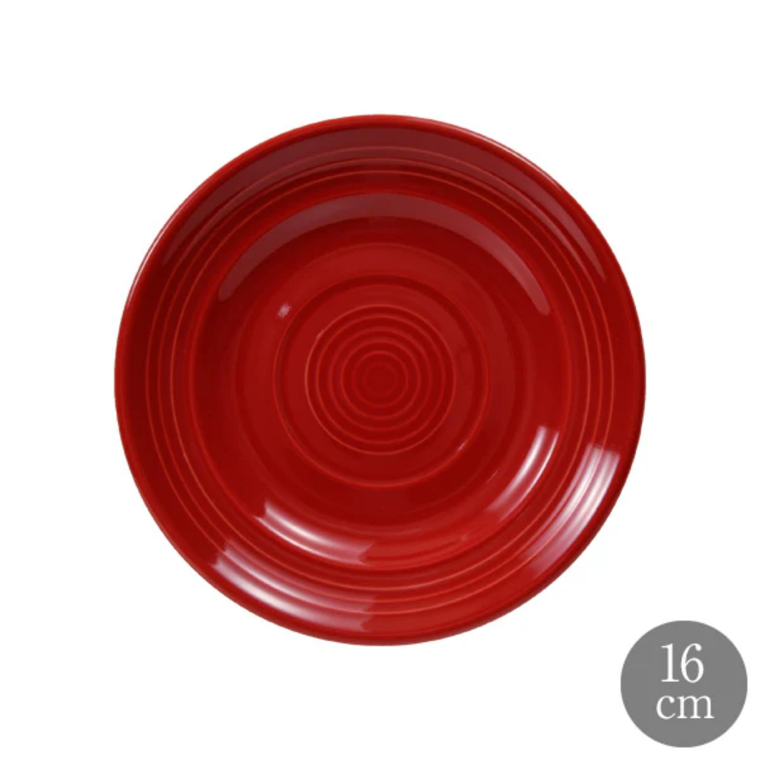 Concentrix Red 16cm Plate