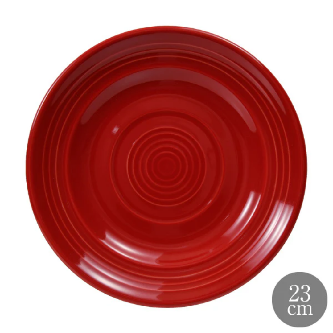 Concentrix Red 23cm Plate