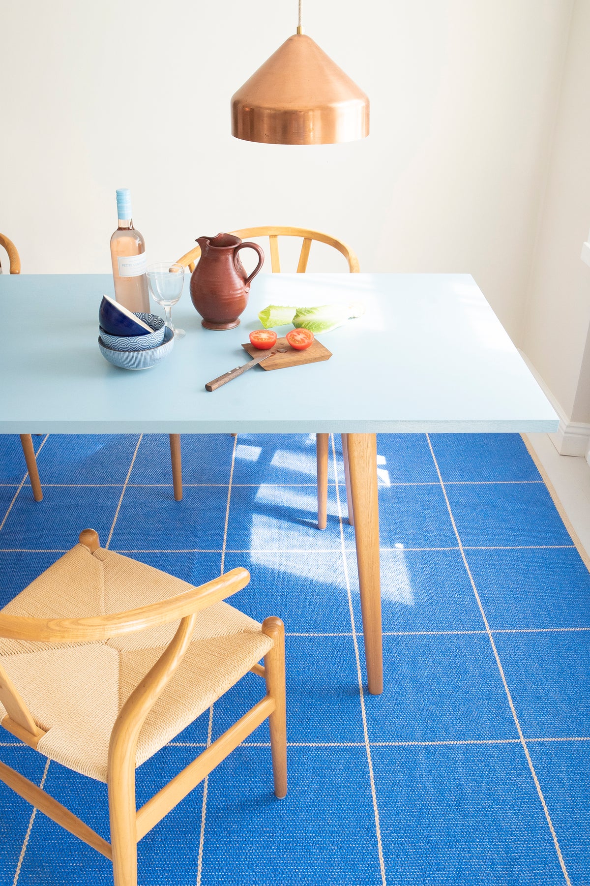 RUTH Rug Cobalt lifestyle